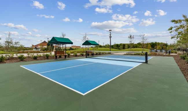 a tennis court