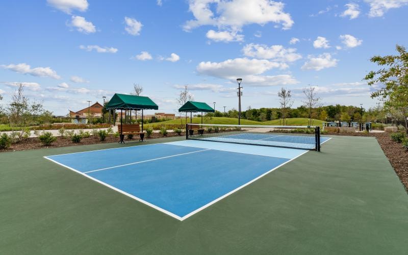 a tennis court